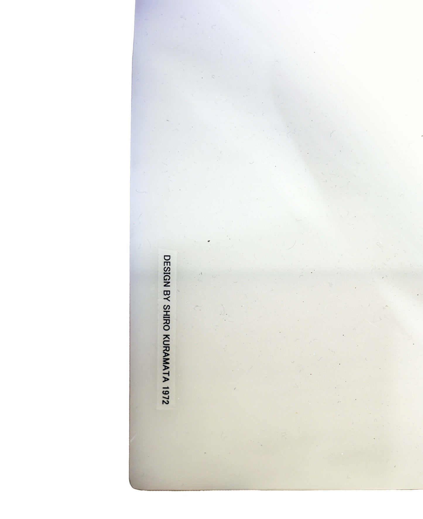 Shiro Kuramata Oba-Q "Ghost" Large